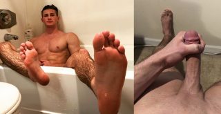 Onlyfans foot master Kayden Godly bust a nut Male Feet Hairy Legs feat